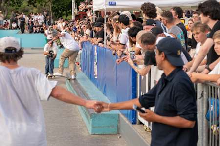 Torey Pudwill at Red Bull Drop In Tour in Melbourne, Australia on 20 October, 2023.