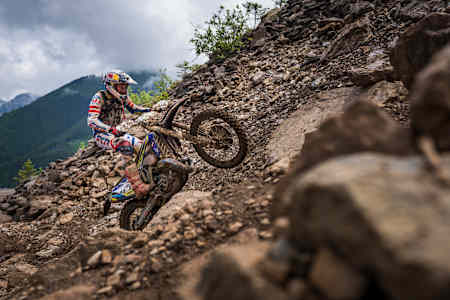 Cody Webb at Red Bull Erzbergrodeo 2023 in Eisenerz, Austria
