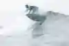 Brad Davis surfs at North Jetty in Oceanside, California