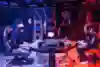 Bonchan and Big Bird compete in the Red Bull Kumite 2019 Finals in Aichi, Japan, on December 22, 2019,