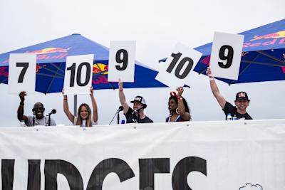 Judges at Red Bull Flugtag 2022 in Milwaukee, Wisconsin