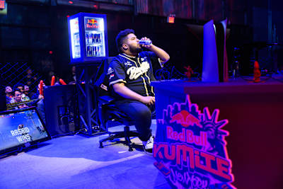 MenaRD at the Red Bull Kumite New York in Brooklyn, New York, on March 17, 2024.