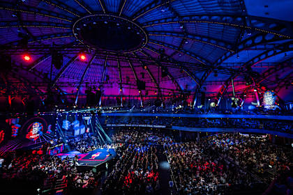Overview of the Red Bull Dance Your Style World Final venue.