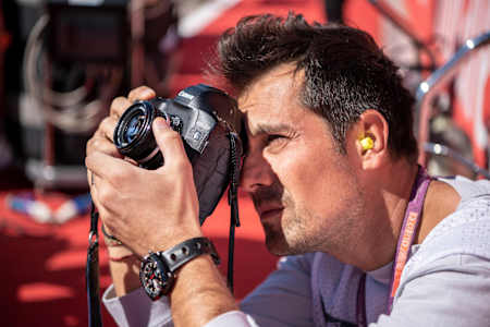 Vladimir Rys keskittyneenä Yhdysvaltain GP:ssä 2019