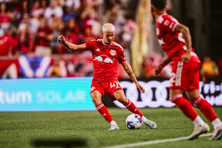 John Tolkin with the New York Red Bulls