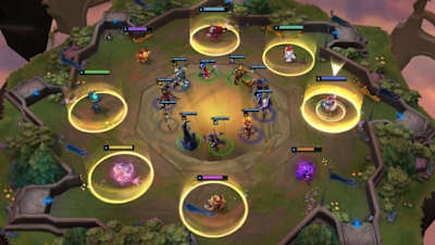 A picture of the TFT carousel