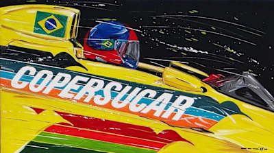 Emerson Fittipaldi in the Copersucar