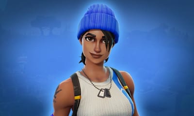 Fortnite Skin Blue Team Leader