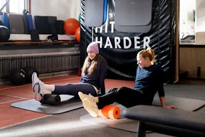 Hande Baladin beim Training.