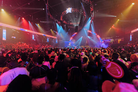 Crowd during Red Bull Culture Clash in Atlanta, Georgia on Nov 4th, 2023