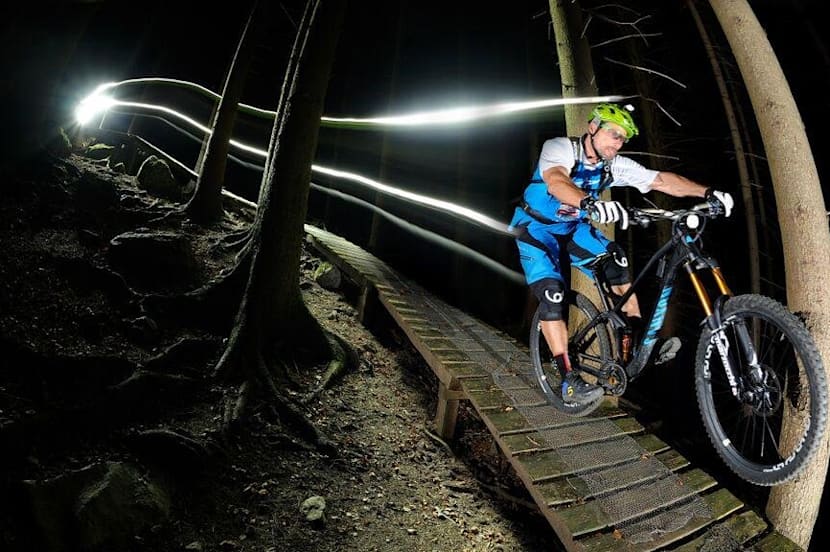 helmet light for mountain biking