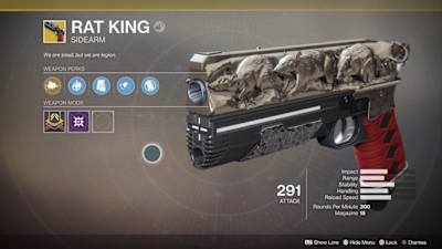 Destiny 2's Rat King weapon