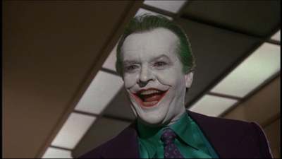 O Coringa na pele de Jack Nicholson