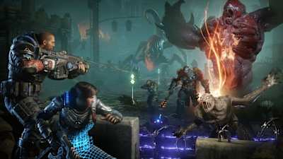Gears 5 has you fighting all manner of things that go bump in the night