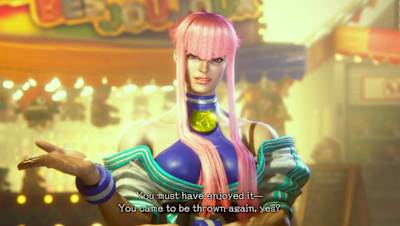 A screenshot of World Tour Mode in Street Fighter 6. 