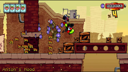 『ANTONBLAST』は『ワリオランド』のオマージュとも言える