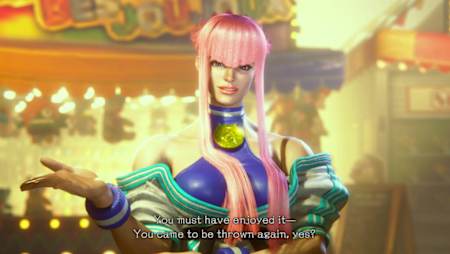 A screenshot of World Tour Mode in Street Fighter 6. 