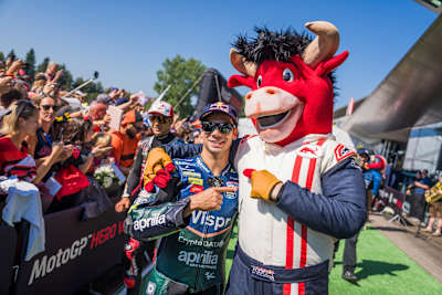 Miguel Oliveira (Aprilia, Portugal) Miguel Oliveira (Aprilia, Portugal) during the MotoGP World Championship in Spielberg, Austria on August 20, 2023