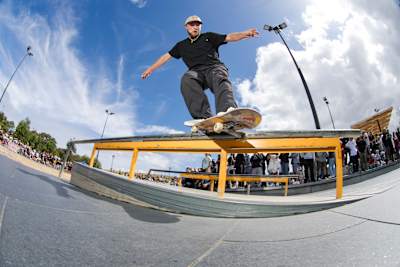 Jamie Foy at Red Bull Drop In Tour 2023 in Sydney, Australia.
