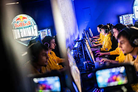 Participants during Red Bull Campus Clutch in Kaunas, Lithuania in 2022 