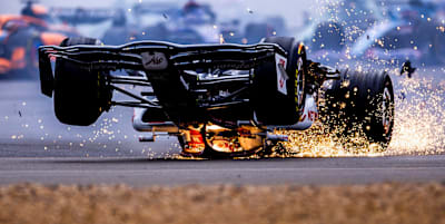 Zhou Guanyu’s 2022 crash  