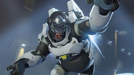 Screenshot von Winston in Overwatch