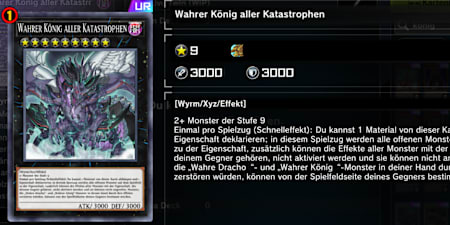Wahrer König aller Katastrophen, wie er im Spiel dargestellt wird