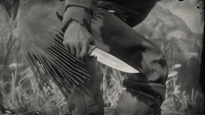 Red Dead Redemption 2 : Ce couteau rare en bois de cerf est situé à proximité d'Hanging Dog Ranch.