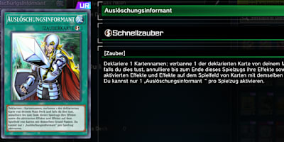 Der Auslöschungsinformant, wie er im Spiel dargestellt wird