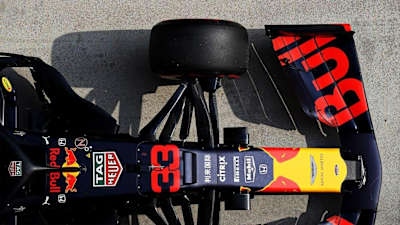 Das F1-Auto von Max Verstappen mit der Nummer 33. 