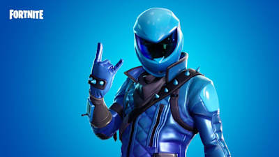 Screenshot from Fortnite showing the Honor Guard Skin
