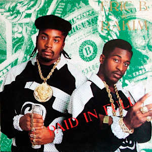 Album artwork for the track, "Eric B. Is President " by Eric B. & Rakim