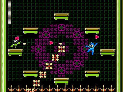 Una captura de pantalla de Mega Man 9.