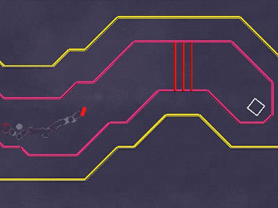 Breaking and flipping past gates is no easy task.