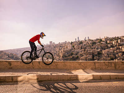 Tomáš Slavík Bikes Through the 7 Hills of Amman
