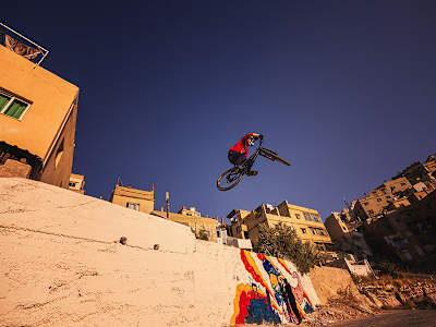 Tomáš Slavík Bikes Through the 7 Hills of Amman