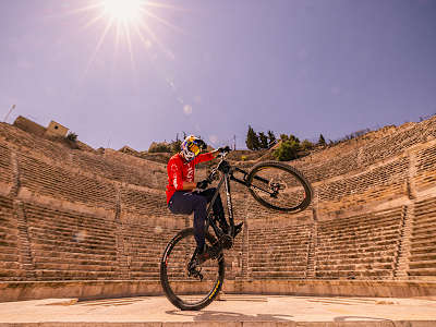 Tomáš Slavík Bikes Through the 7 Hills of Amman