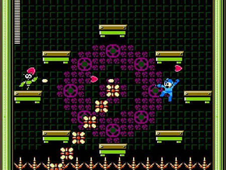 Una captura de pantalla de Mega Man 9.