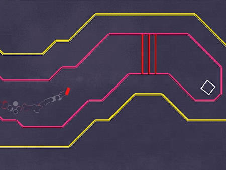 Breaking and flipping past gates is no easy task.