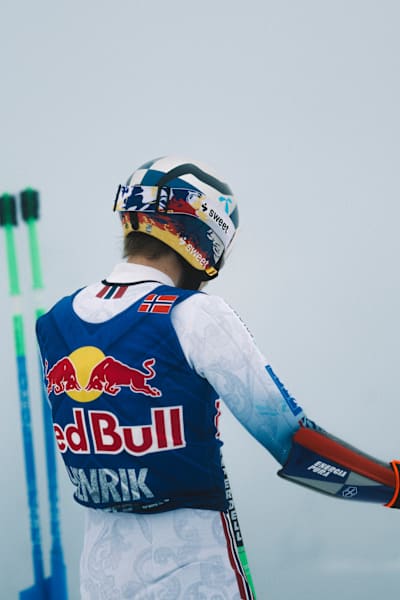 Henrik Kristoffersen trener i Sölden foran 2026/27-sesongen. 