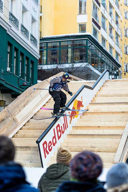 Kim Gubser at Red Bull Playstreets in Bad Gastein, Austria in 2023