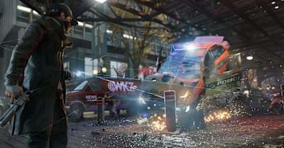 A screenshot from Watch Dogs 2. 