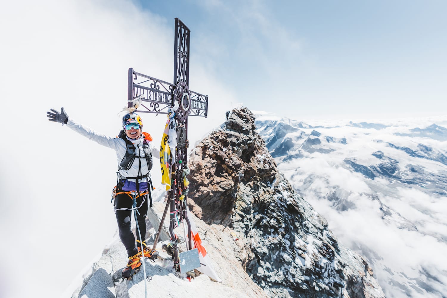 Fernanda Maciel: Gran Paradiso and Matterhorn in 1 day