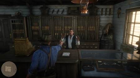 Você pode participar de assaltos em Red Dead Redemption 2