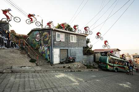 Roof line Action by Fabio Wibmer