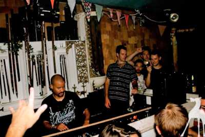 DJ Terrence Parker plays at Melbourne nightclub New Guernica in 2012.