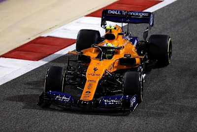 Norris drove with composure to snatch a late sixth place