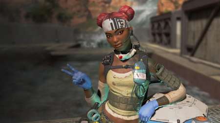 Captura de pantalla de Lifeline en Apex Legends.