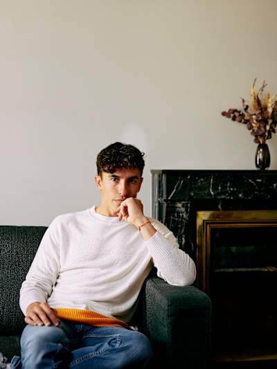 Marc Márquez Fotoshoot am Media Day für "All In".