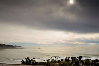 The beautiful Rincon surf.